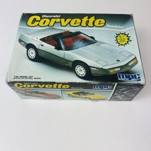 MPC 1:25 scale Chevrolet Corvette Roadster Plastic Model Kit #6213